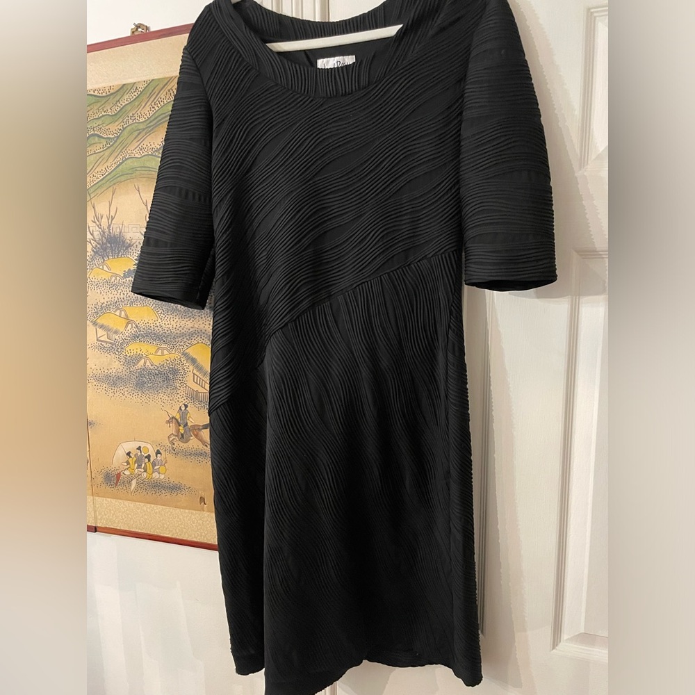 Joseph ribkoff womens dress 18 LBD black